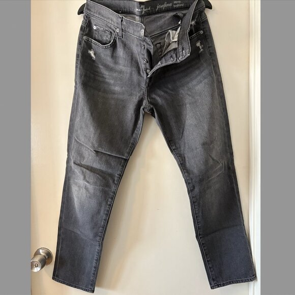 Vintage 7 for All Mankind “Josefina” skinny boyfriend jeans (31, grey) - Picture 5 of 7